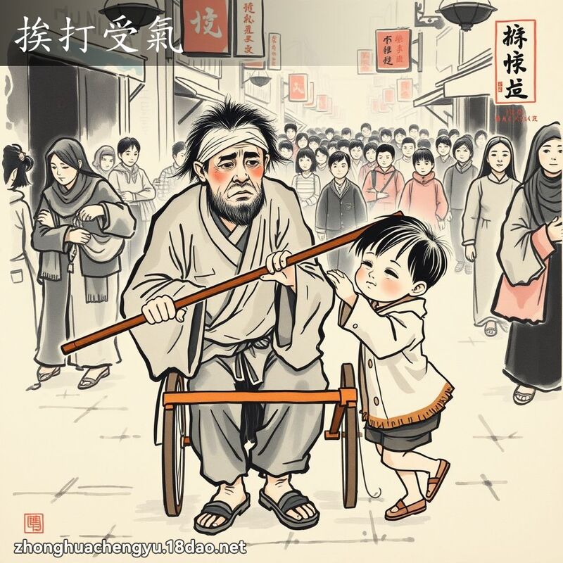 挨打受氣 配图