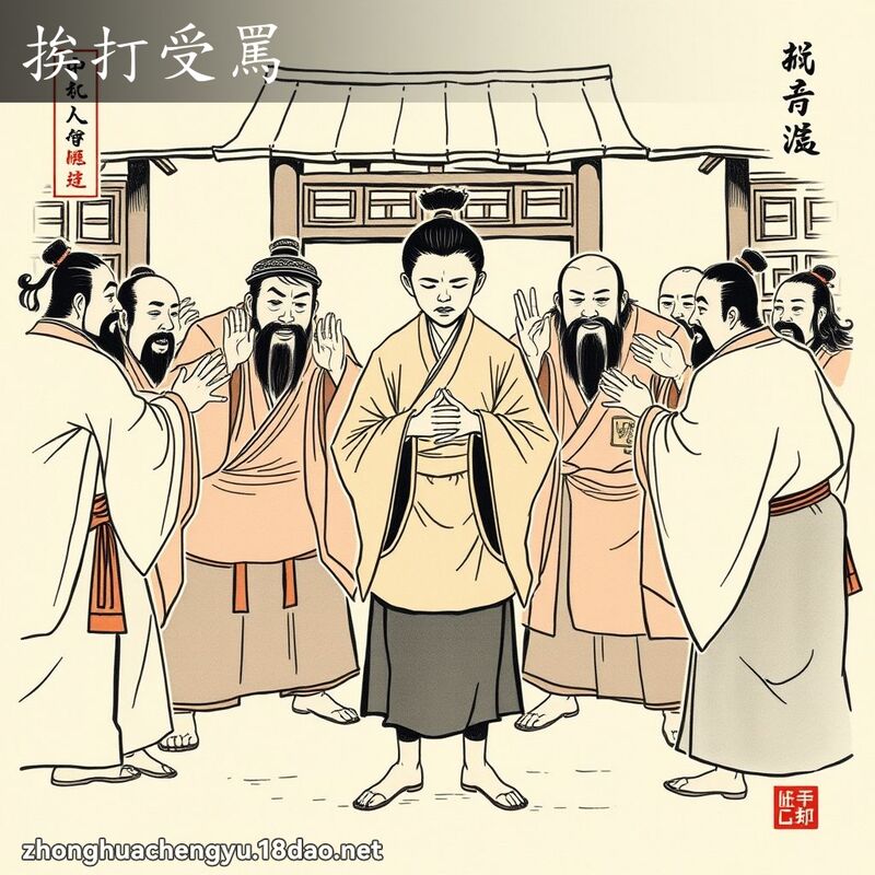 挨打受罵 配图