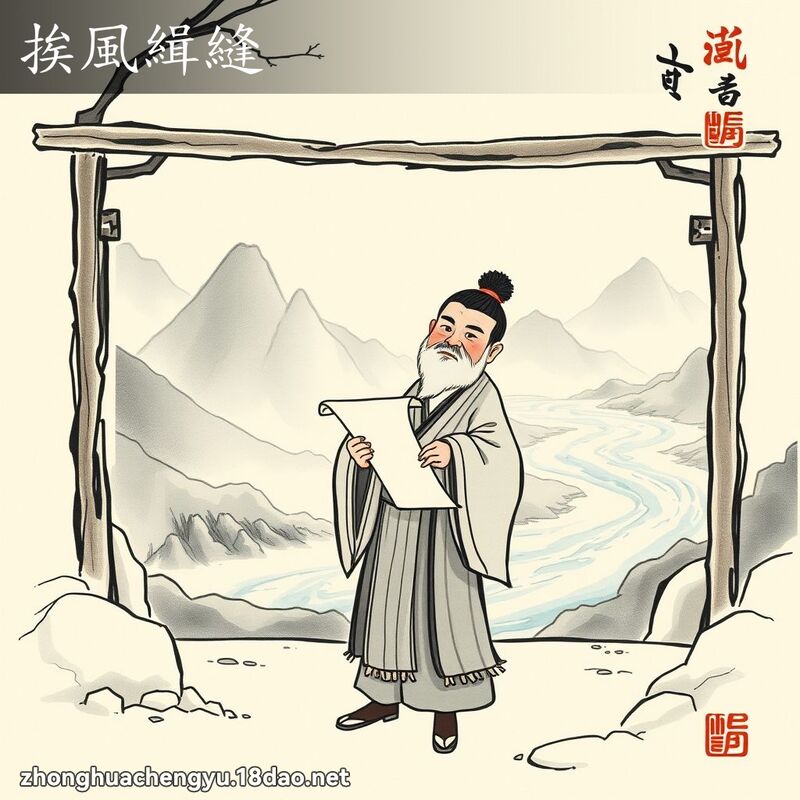 挨風緝縫 配图