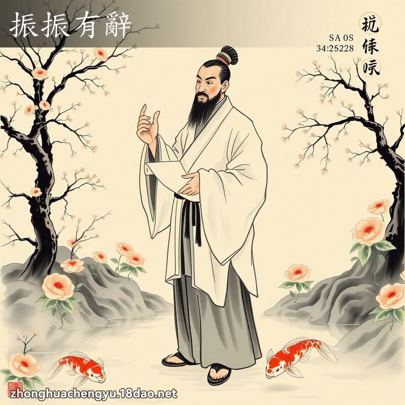 振振有辭 配图
