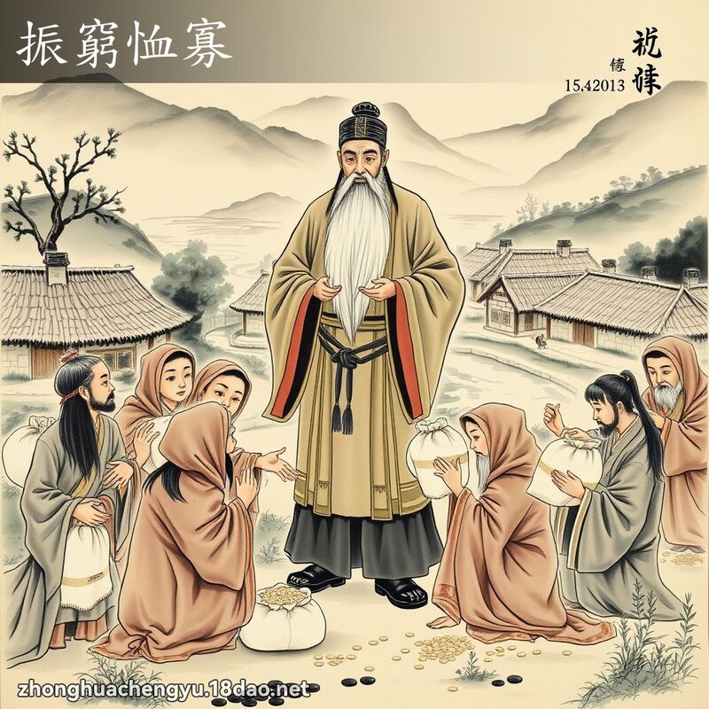 振窮恤寡 配图