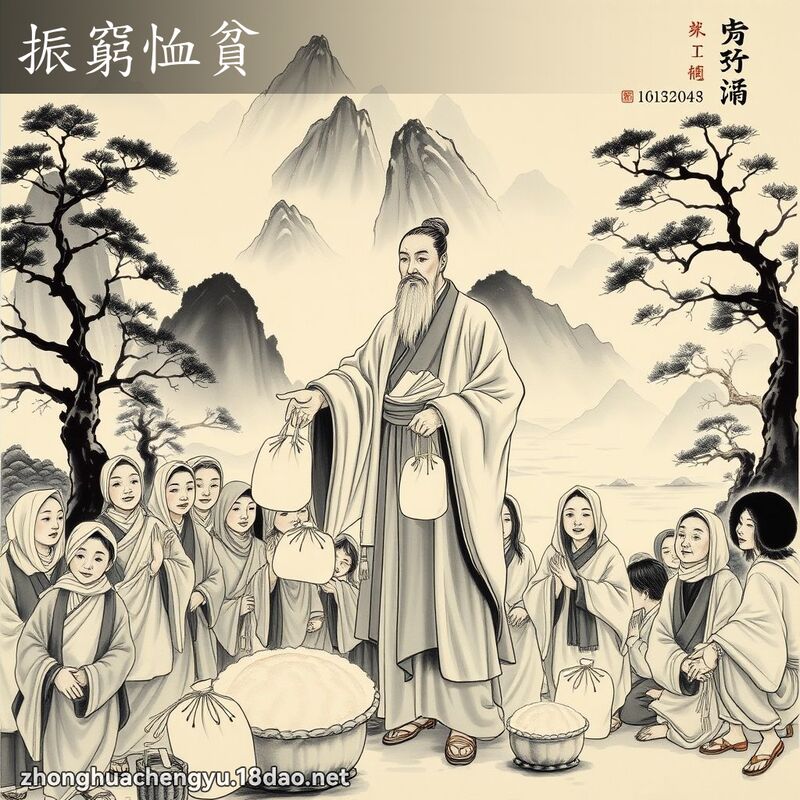 振窮恤貧 配图