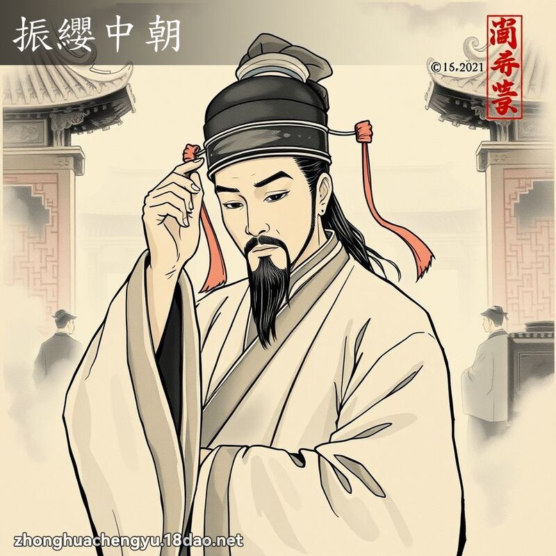 振纓中朝 配图