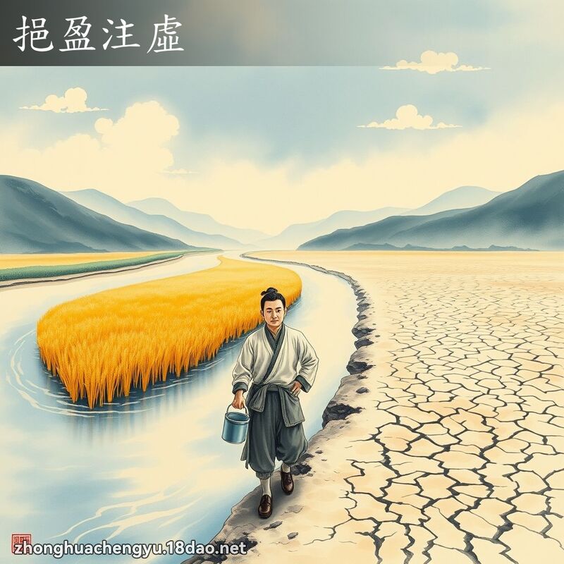 挹盈注虛 配图
