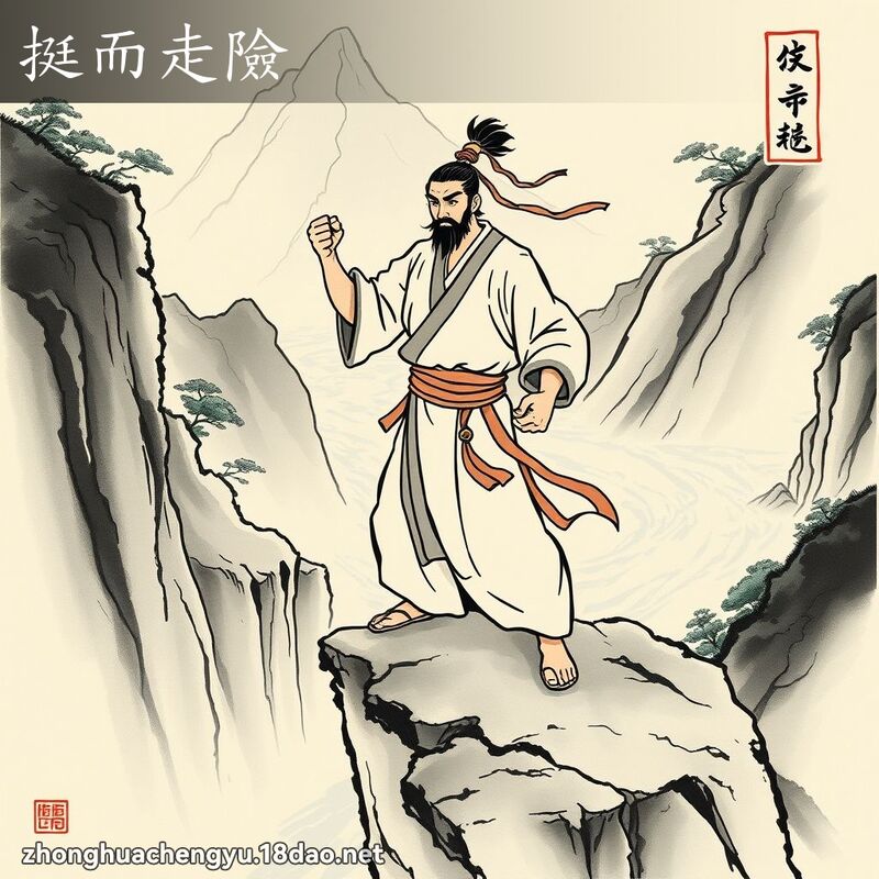 挺而走險 配图