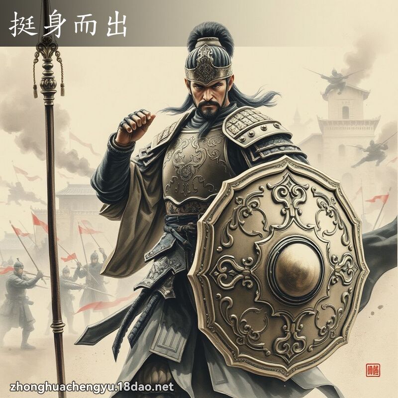 挺身而出 配图