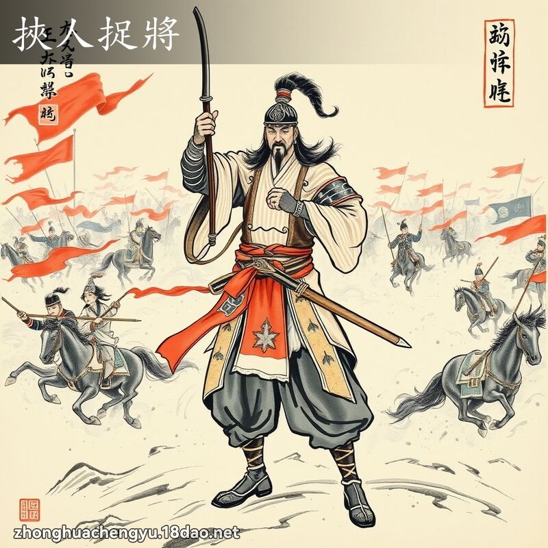 挾人捉將 配图