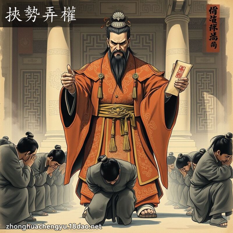 挾勢弄權 配图