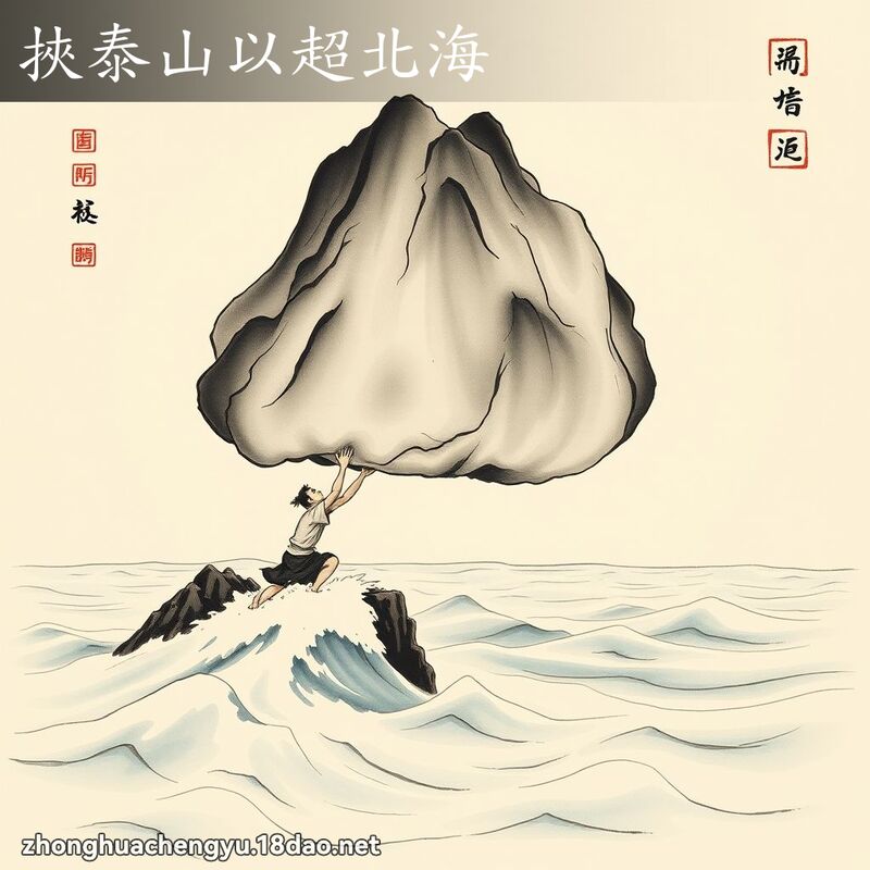 挾泰山以超北海 配图
