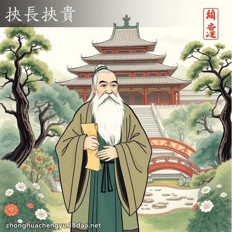 挾長挾貴 配图