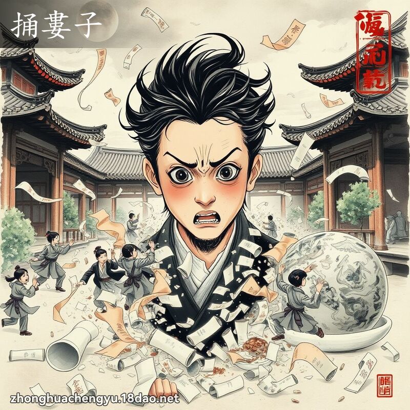 捅婁子 配图