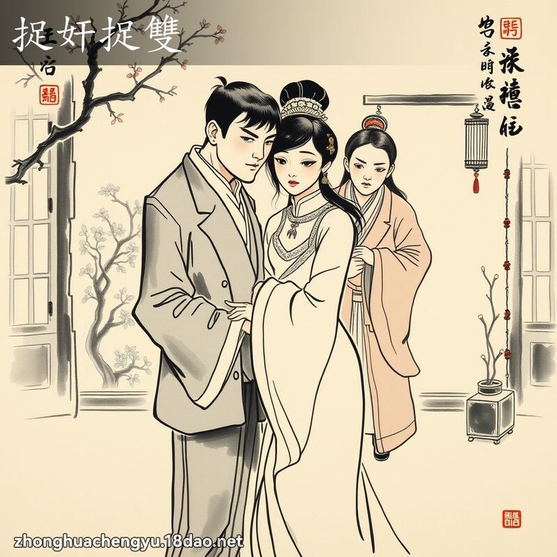 捉奸捉雙 配图