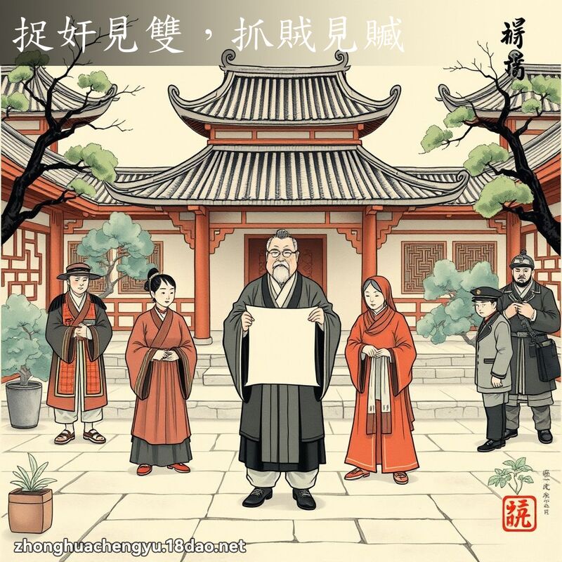 捉奸見雙,抓賊見贓 配图