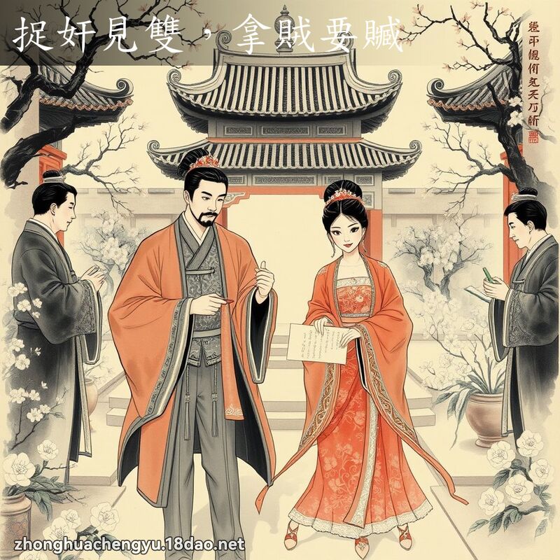 捉奸見雙,拿賊要贓 配图