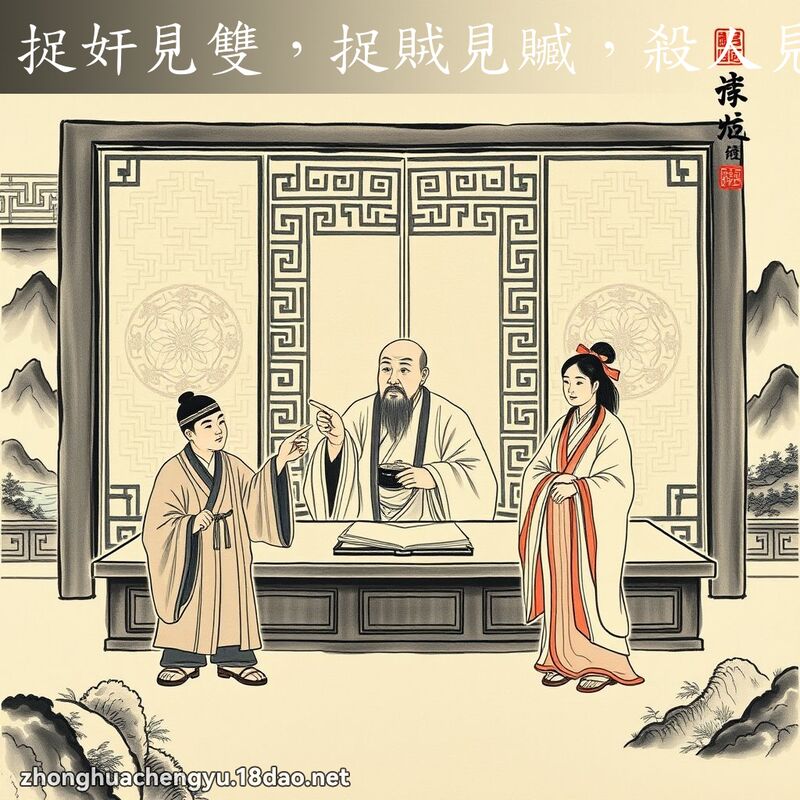 捉奸見雙,捉賊見贓,殺人見傷 配图