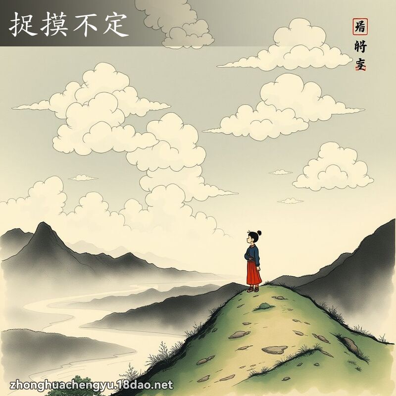 捉摸不定 配图