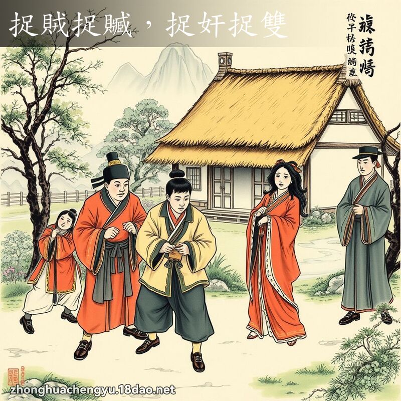捉賊捉贓,捉奸捉雙 配图