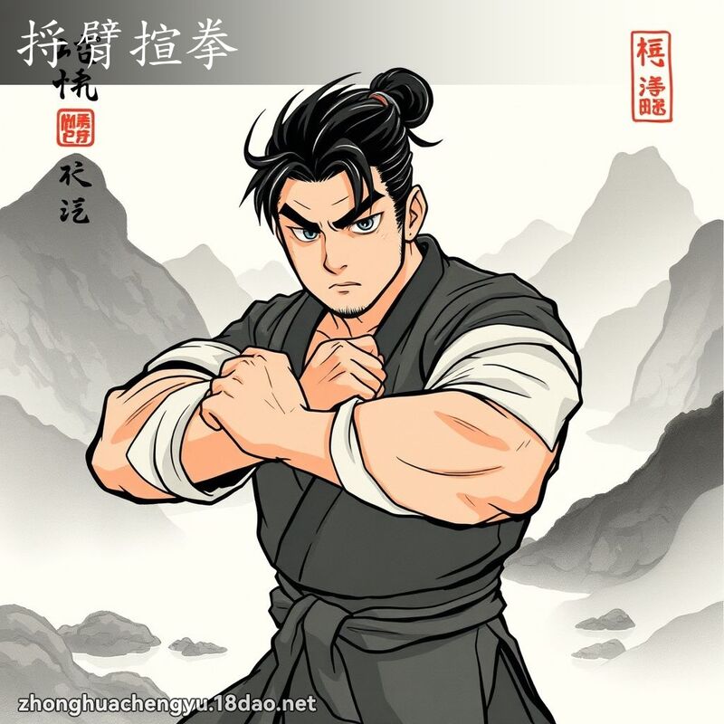 捋臂揎拳 配图