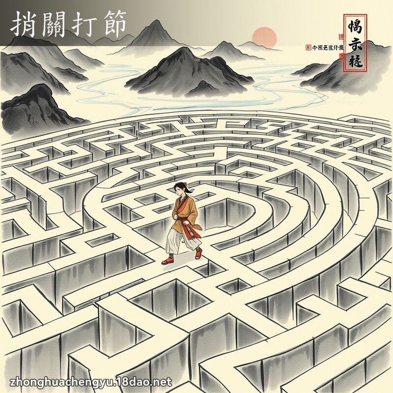 捎關打節 配图
