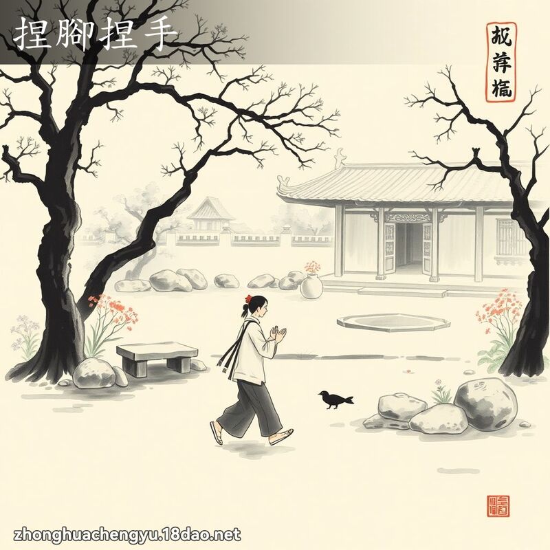 捏腳捏手 配图