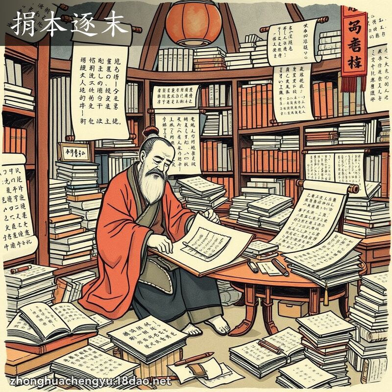 捐本逐末 配图