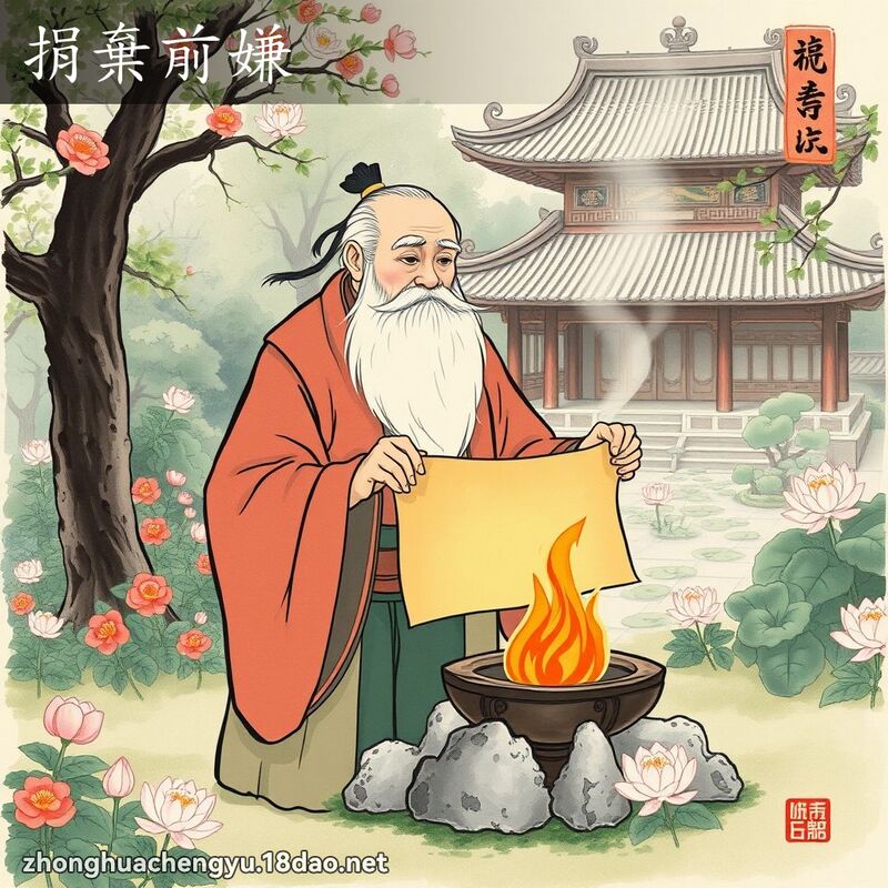捐棄前嫌 配图