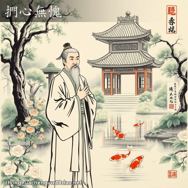 捫心無愧 配图