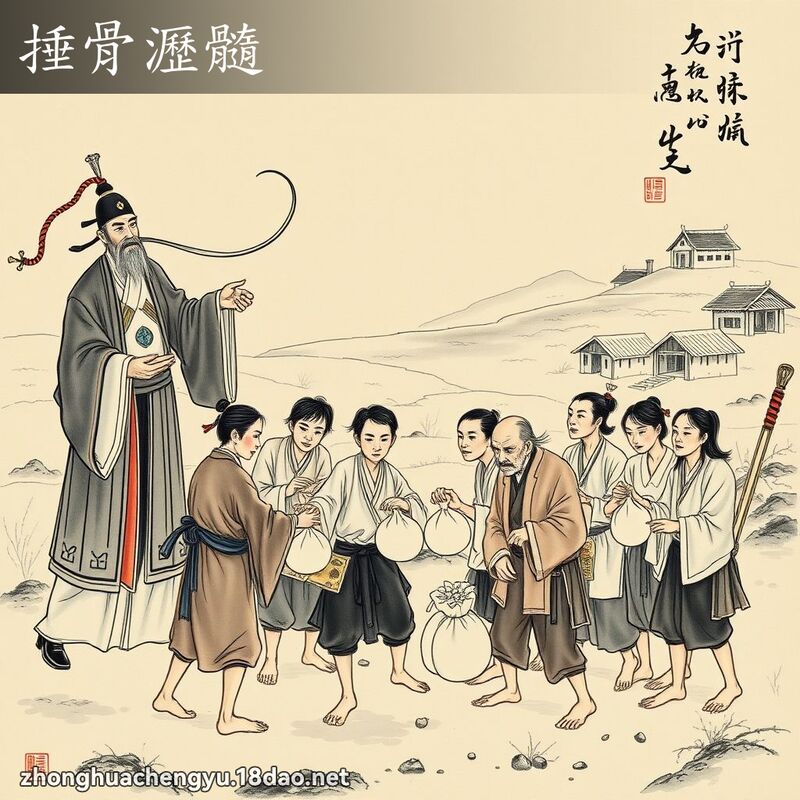 捶骨瀝髓 配图