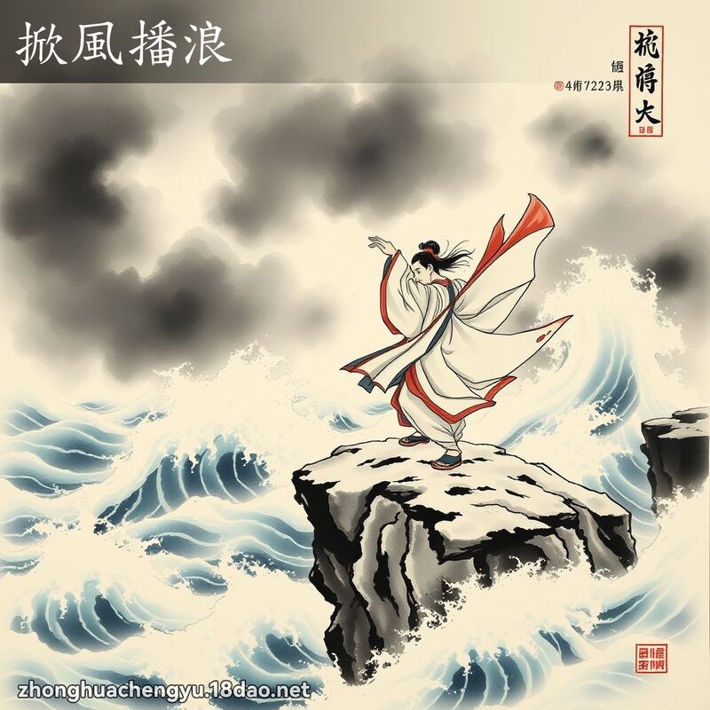 掀風播浪 配图