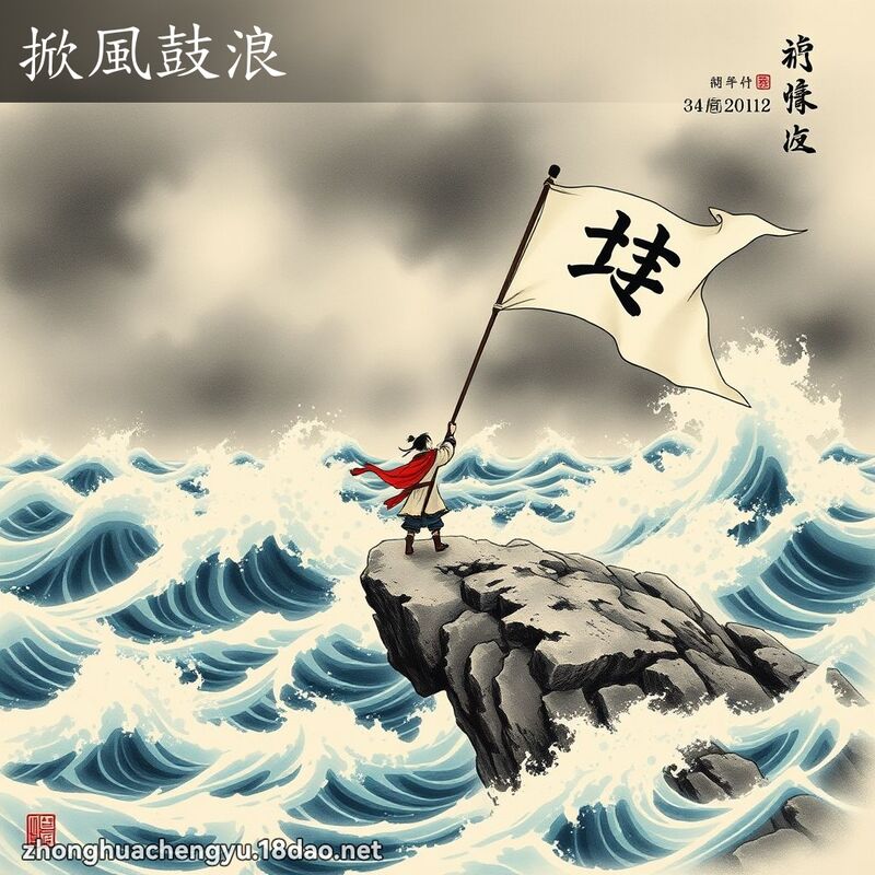 掀風鼓浪 配图