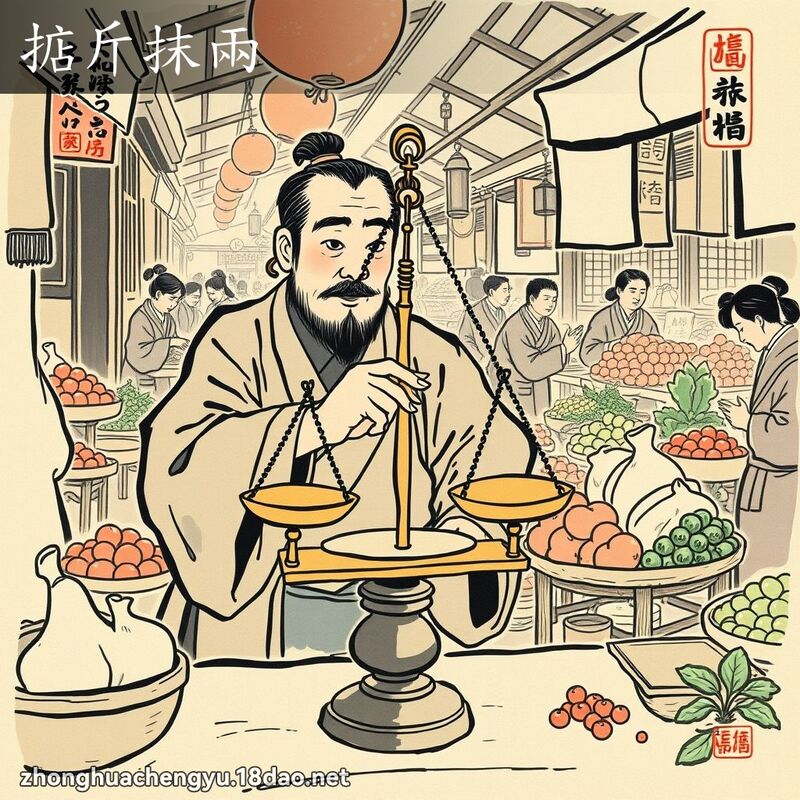 掂斤抹兩 配图