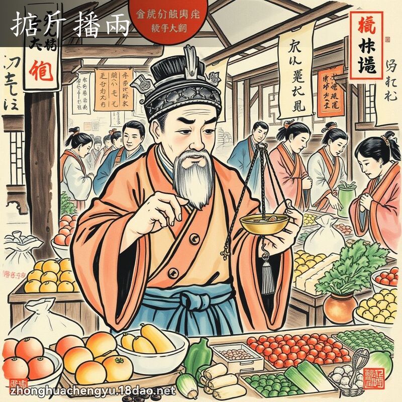 掂斤播兩 配图
