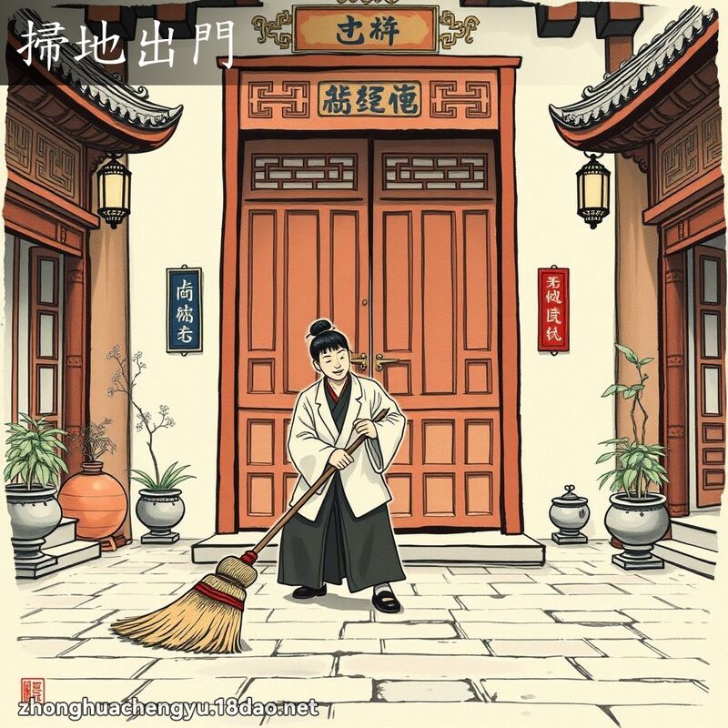 掃地出門 配图