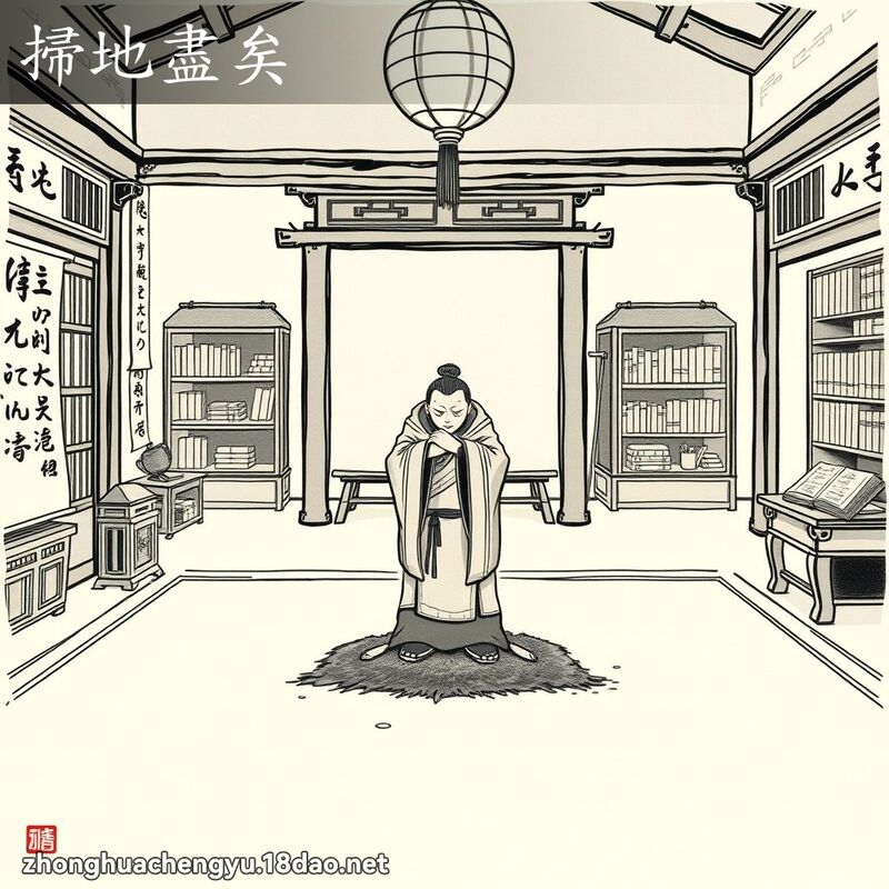 掃地盡矣 配图