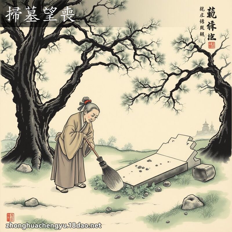 掃墓望喪 配图