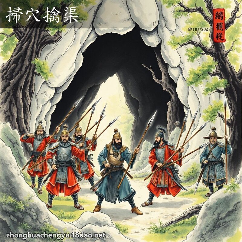 掃穴擒渠 配图