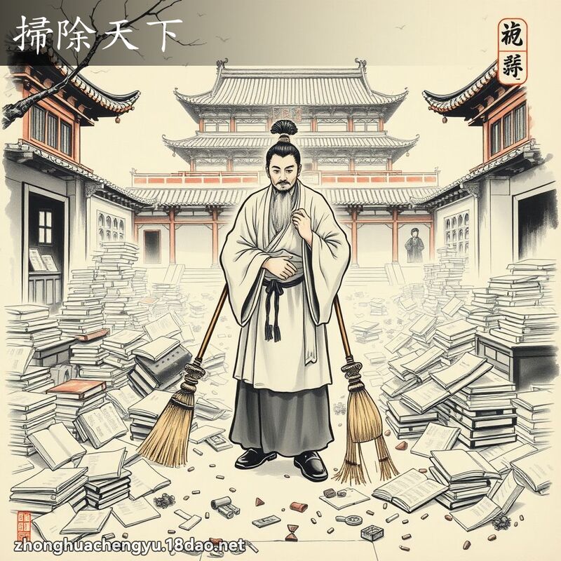 掃除天下 配图
