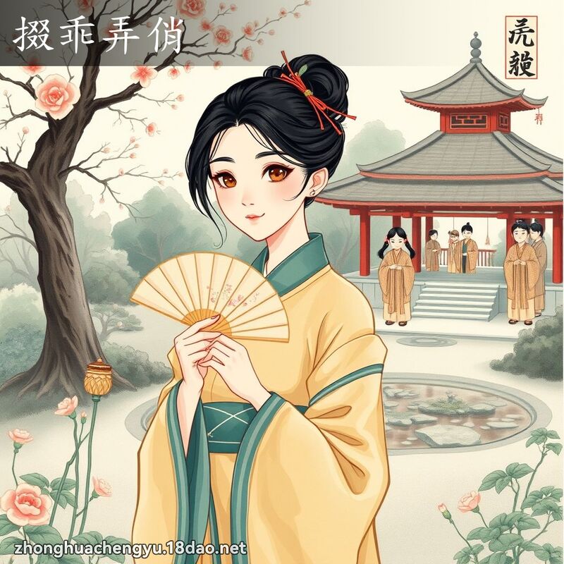 掇乖弄俏 配图