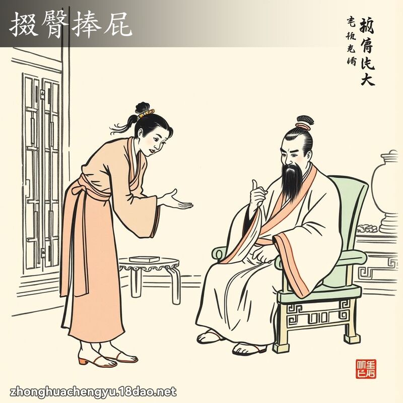 掇臀捧屁 配图