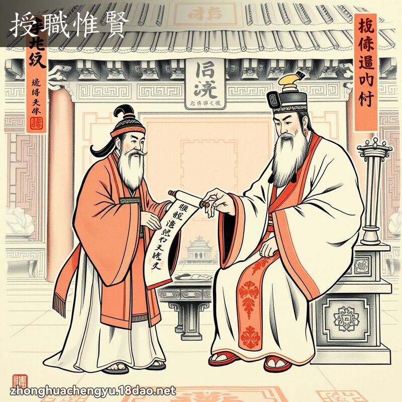 授職惟賢 配图