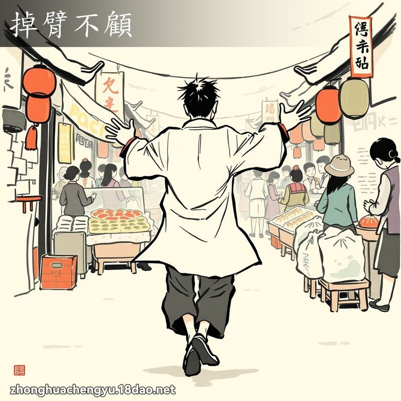掉臂不顧 配图