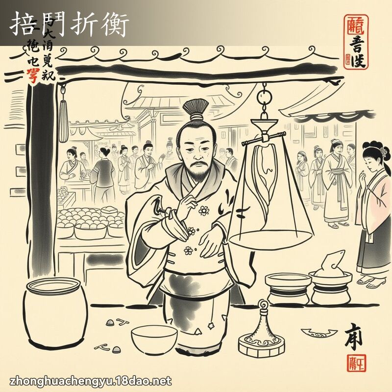 掊鬥折衡 配图