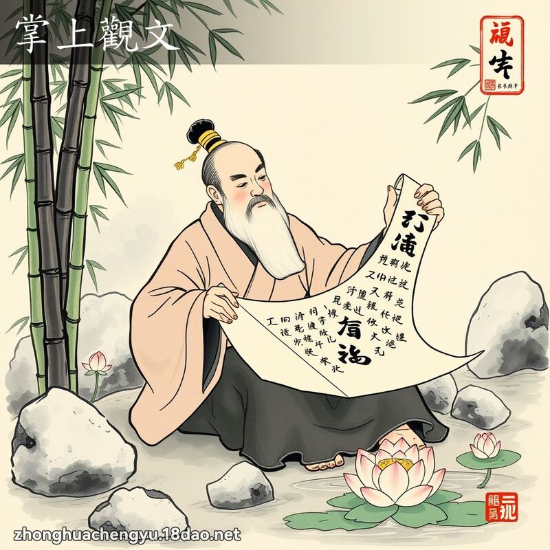 掌上觀文 配图