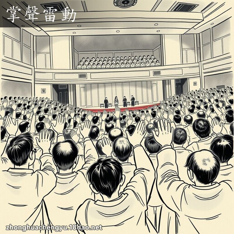 掌聲雷動 配图