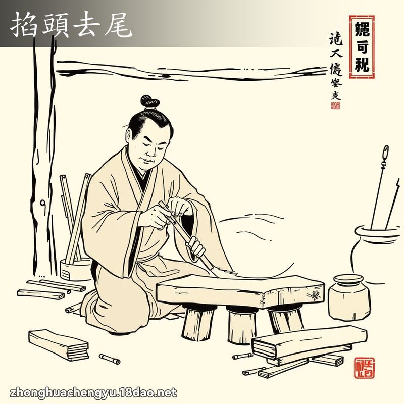 掐頭去尾 配图
