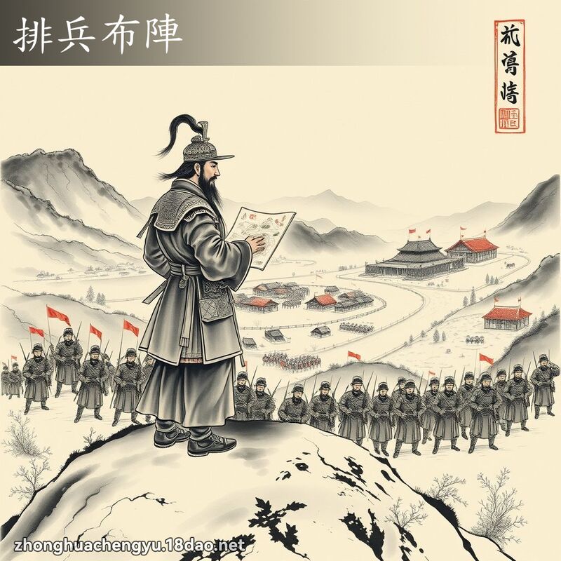 排兵布陣 配图