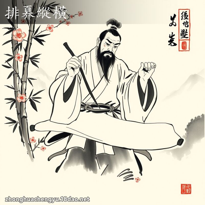 排奡縱橫 配图