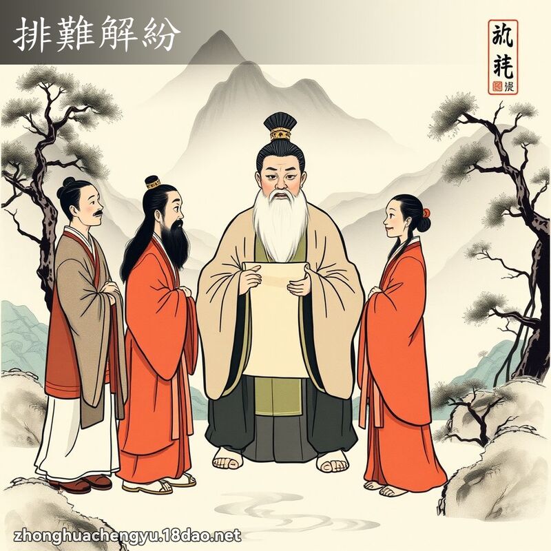 排難解紛 配图