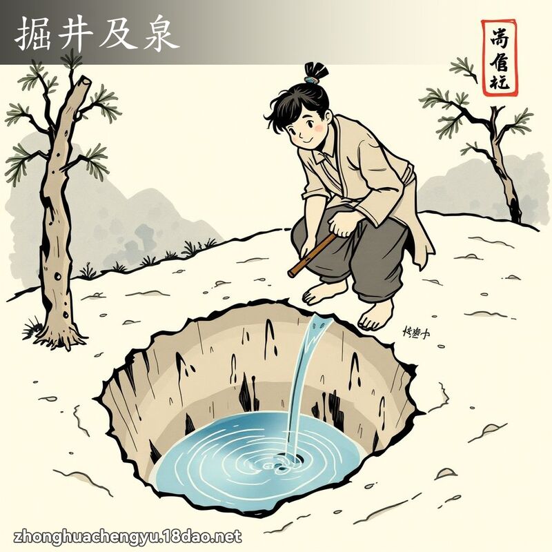 掘井及泉 配图