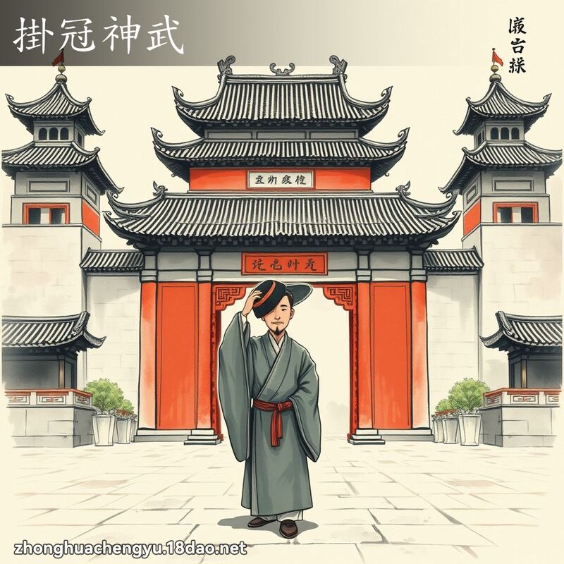 掛冠神武 配图